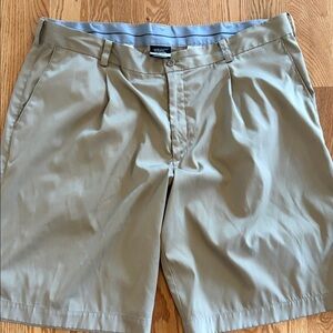Nike Men's Khaki Flat Front Shorts